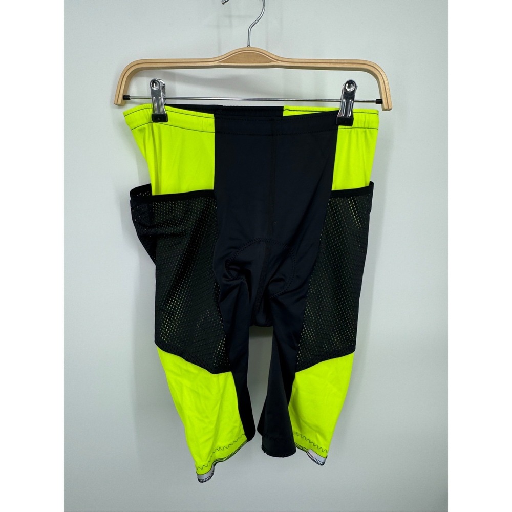 NWT Aero Tech Designs Tall Gel Touring Shorts Men Medium Black Pull On Cyclewear